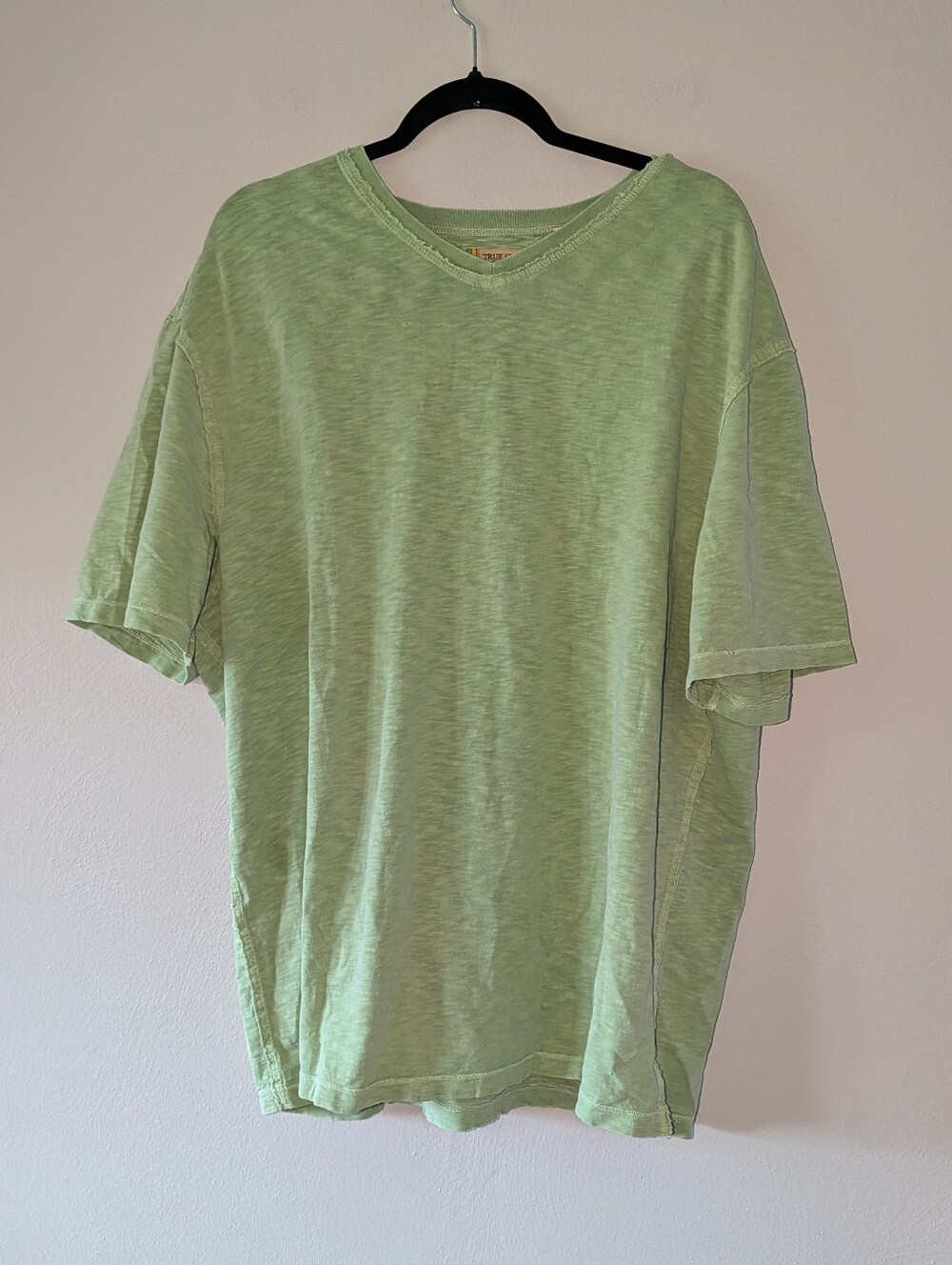 XXL True Grit Relaxed Fit Men’s T‑Shirt in Light Green